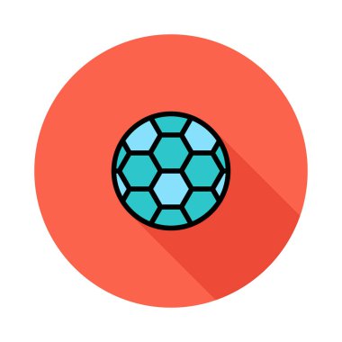 topu simge vektör çizim. Spor