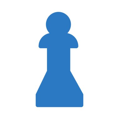 Satranç ikonu vektör illüstrasyonu 