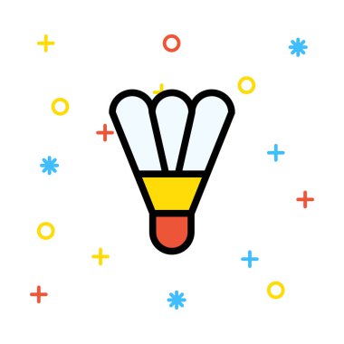 Raketle simgesi web simgesi, vektör çizim 