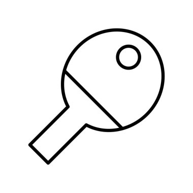 Tenis raket ve top vektör çizim 