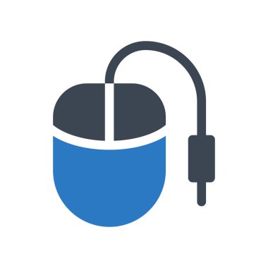 bilgisayar fare simgesi vektör illüstrasyonu 