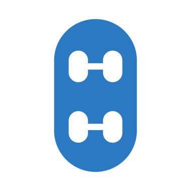 kaykay düz simgesi, vektör, illüstrasyon