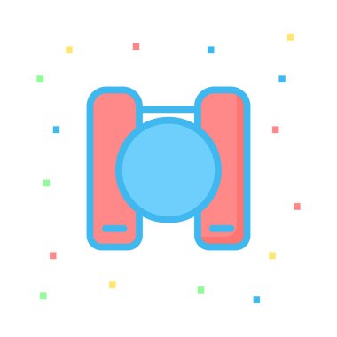 joystick simgesi vektör illüstrasyonu 