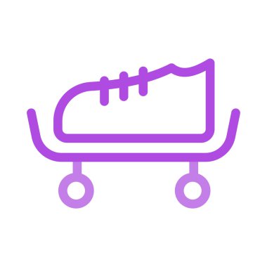 paten simge vektör çizim 