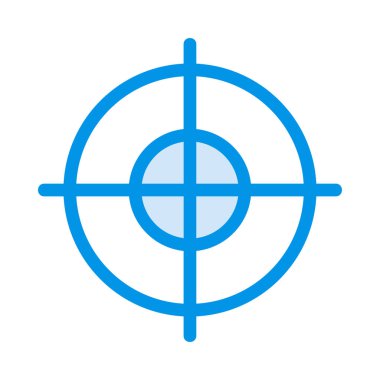 hedef simge vektör illüstrasyonu 