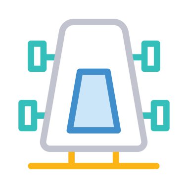 paten simge vektör çizim 