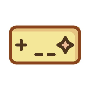 joystick simgesi vektör illüstrasyonu 