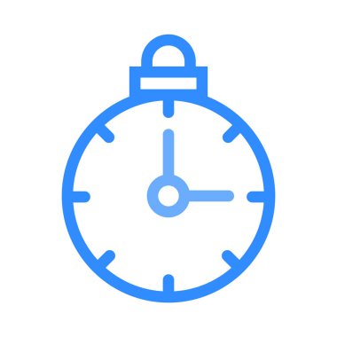 kronometre simgesi, vektör illüstrasyonu 