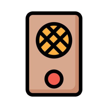  oyun sözcü düz kutsal kişilerin resmi, vektör, illüstrasyon 