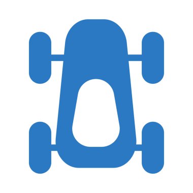 araba simgesi vektör illüstrasyonu 