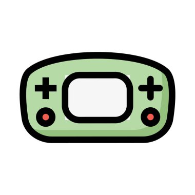 joystick simgesi vektör illüstrasyonu 
