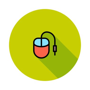 bilgisayar fare simgesi vektör illüstrasyonu 