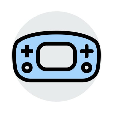 joystick simgesi vektör illüstrasyonu 