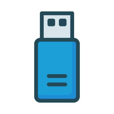 Bellek kartı vektör çizim 