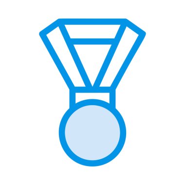 madalya simgesi, işareti, vektör halat 