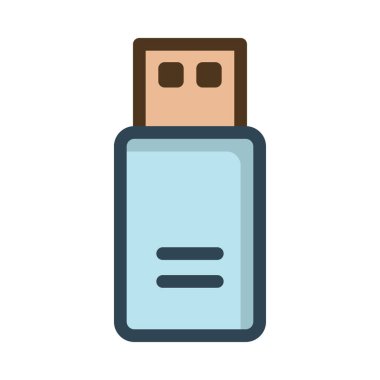 Bellek kartı vektör çizim 