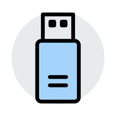 Bellek kartı vektör çizim 