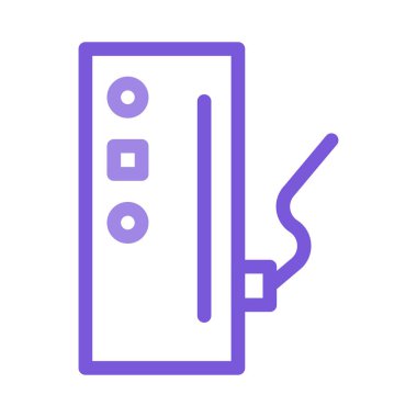 oyun pod simge vektör çizim 