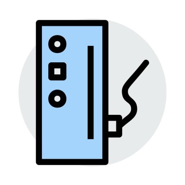 oyun pod simge vektör çizim 