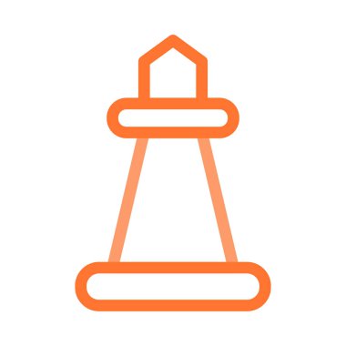 Satranç ikonu vektör illüstrasyonu 