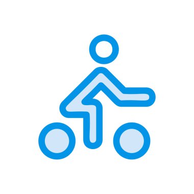 bisiklet ağı simgesi, vektör illüstrasyonu 