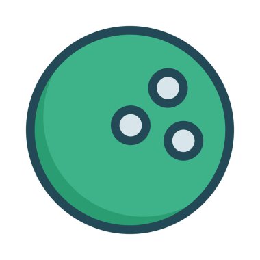 topu simge vektör çizim. Spor