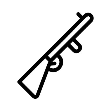 silah simge vektör çizim 