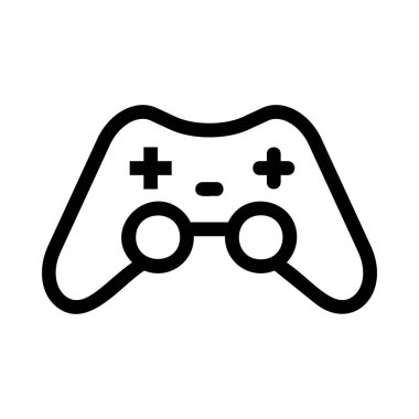 Video oyun konsolu kutsal kişilerin resmi, vektör çizim 