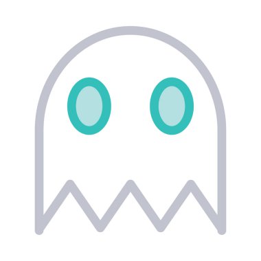 canavar simgesi vektör illüstrasyonu 