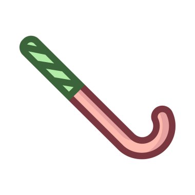 baston simge vektör çizim 