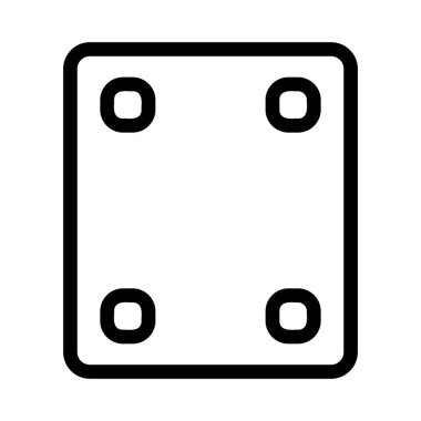 zar simgesi vektör illüstrasyonu 