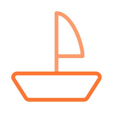 tekne vektör çizim. Spor