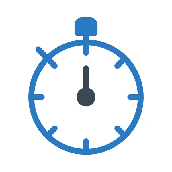 Chronometer Web Symbol Vektorillustration — Stockvektor