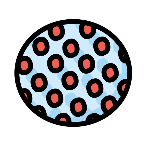 Illustration Vectorielle Icône Boule — Image vectorielle