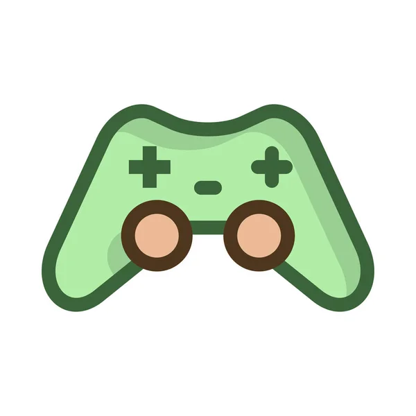 Icono Videojuego Ilustración Vectorial — Vector de stock