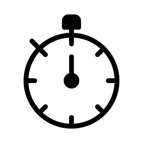 Ikona Chronometru Ilustracja Wektora — Wektor stockowy