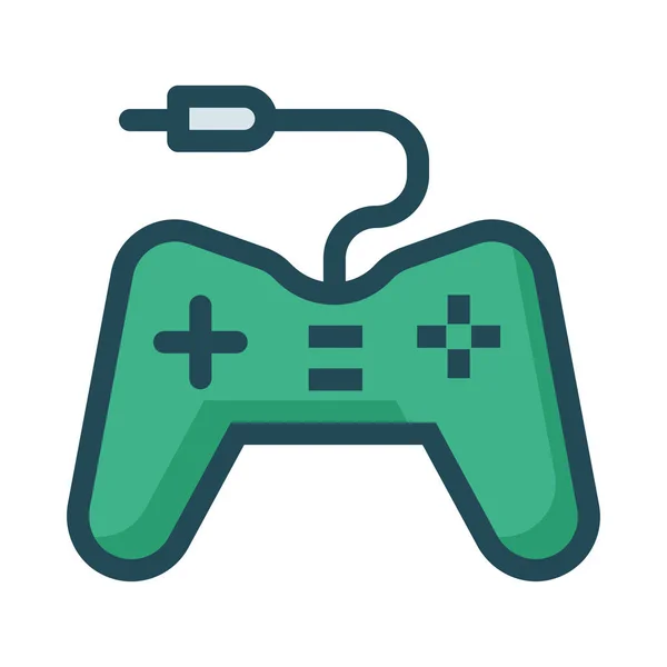 Video Game Icoon Vector Illustratie — Stockvector