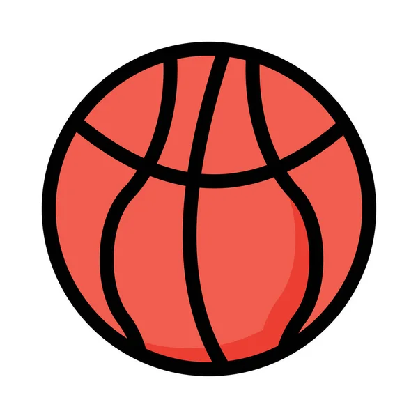 Icône Balle Illustration Vectorielle Sport — Image vectorielle