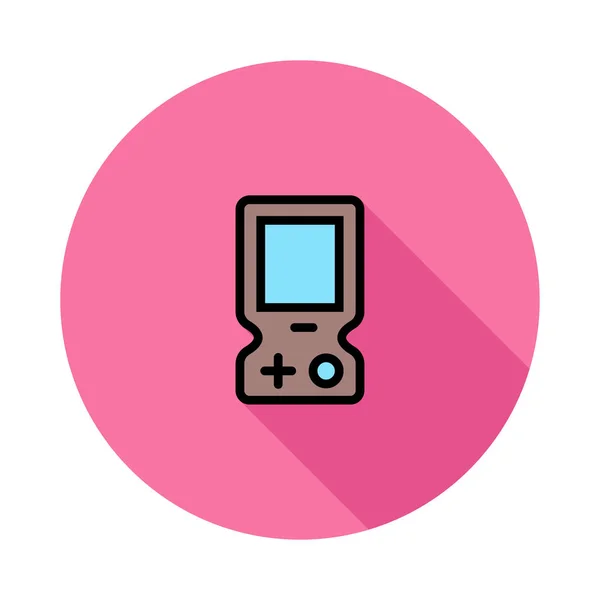 Icono Videojuego Ilustración Vectorial — Vector de stock