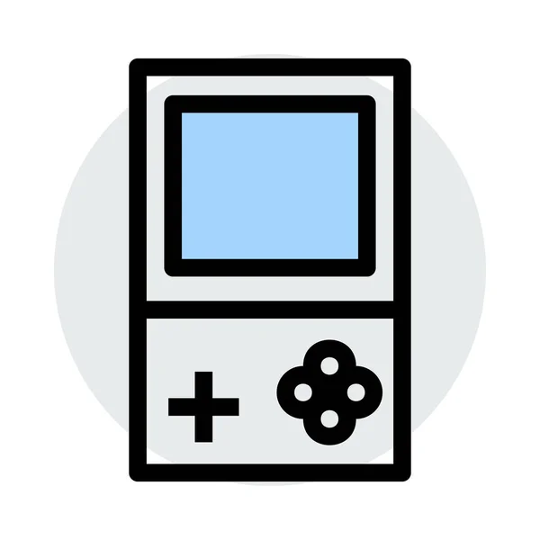 Tetris Latsymbol Isoliert Auf Weißem Hintergrund Vektor Illustration — Stockvektor