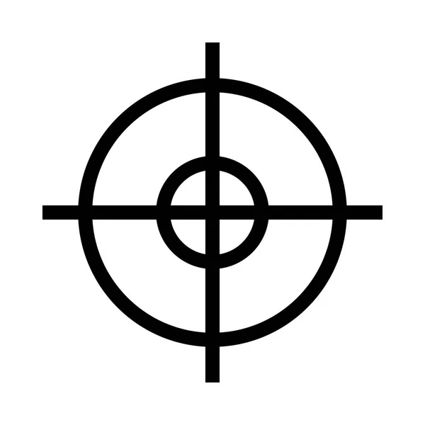Target Icon Vector Illustration — Stock Vector