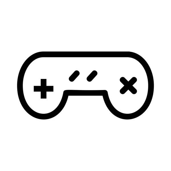 Video Game Icoon Vector Illustratie — Stockvector