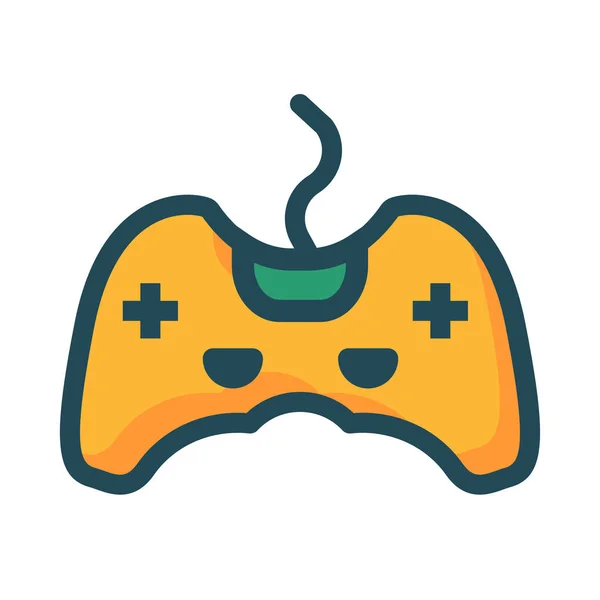 Icono Videojuego Ilustración Vectorial — Vector de stock