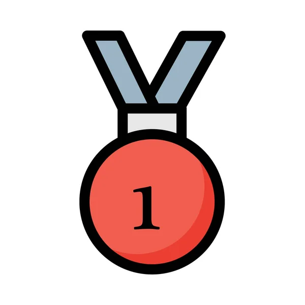 Значок Медалі Знак Векторна Гра — стоковий вектор