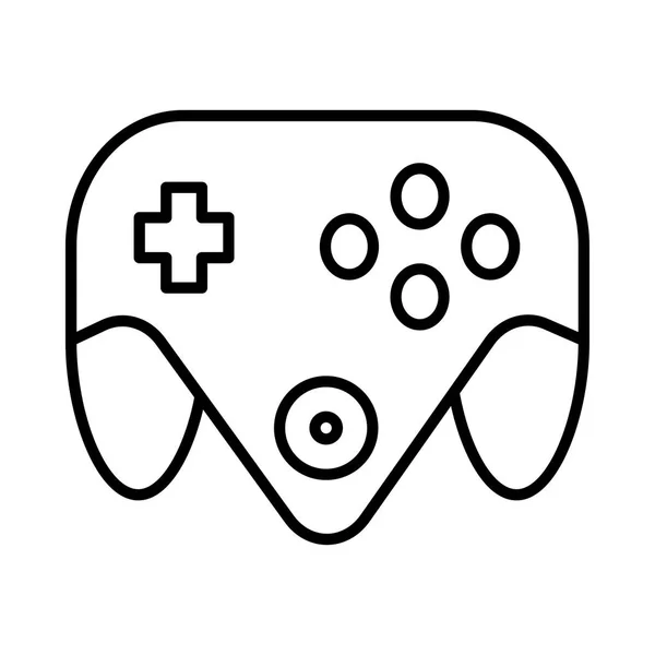 Video Game Icoon Vector Illustratie — Stockvector