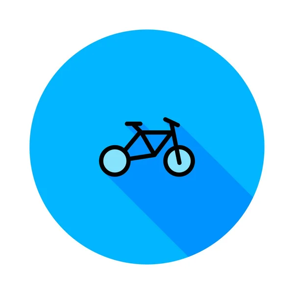 Bicycle Web Icon Vector Illustration — Stock Vector