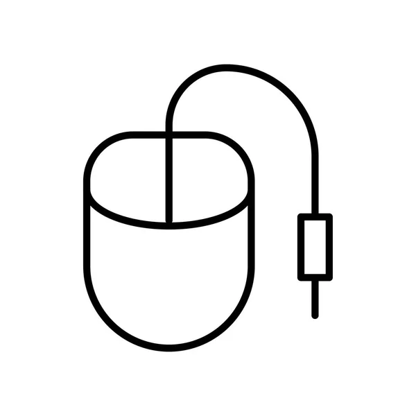 Computer Maus Symbol Vektor Illustration — Stockvektor