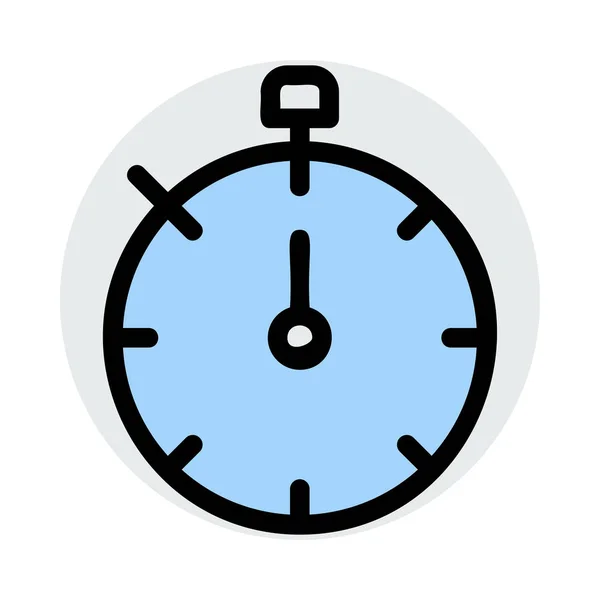 Chronometer Symbol Vektorillustration — Stockvektor