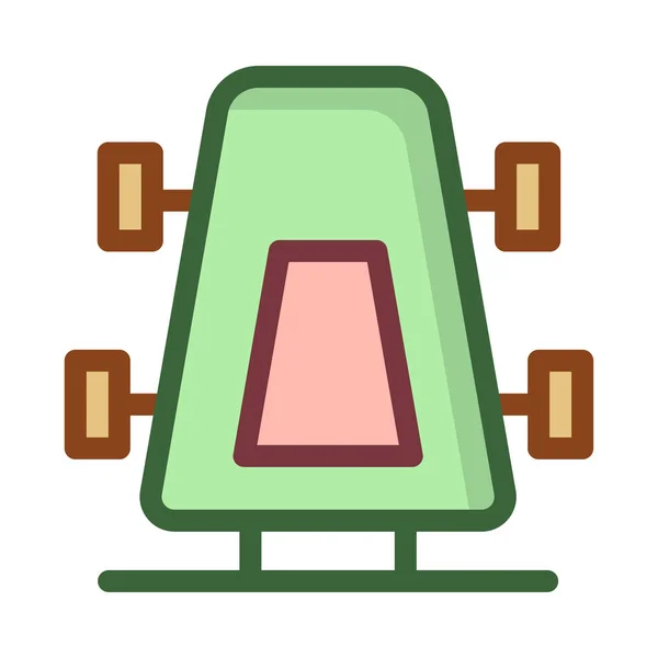 Skate Pictogram Vectorillustratie — Stockvector