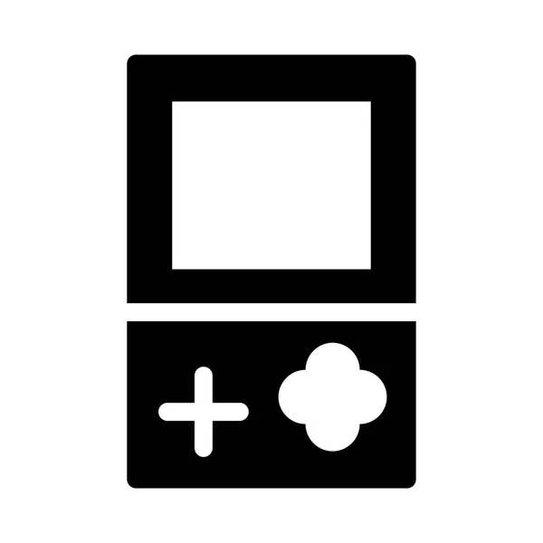 Tetris Lat Ikonen Isolerad Vit Bakgrund Vektor Illustration — Stock vektor